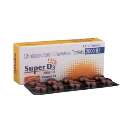 Super D3 2000 IU Tablet